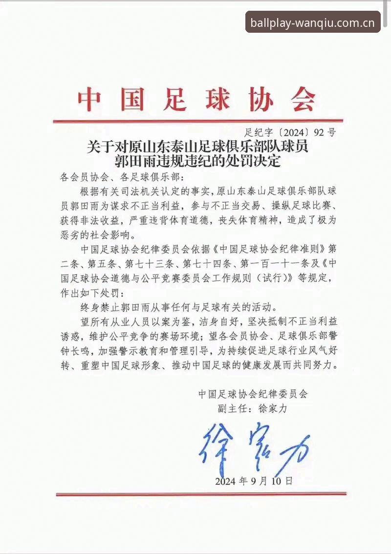 资深球迷分享：足协第三批禁足名单背后的足球乱象与数据解析